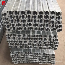 Solar frame 41x41x2.5 galvanized slotted strut channel hot dip galvanized c channel